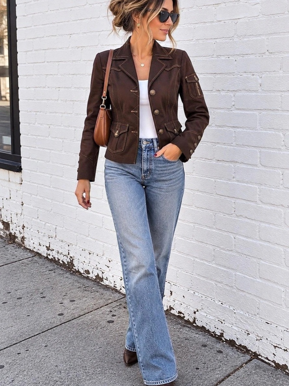 Cossé Brown Utility Jacket